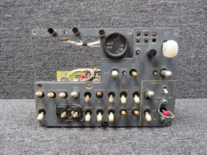 2488078-16 Learjet Control Panel Assembly (Worn Knobs)